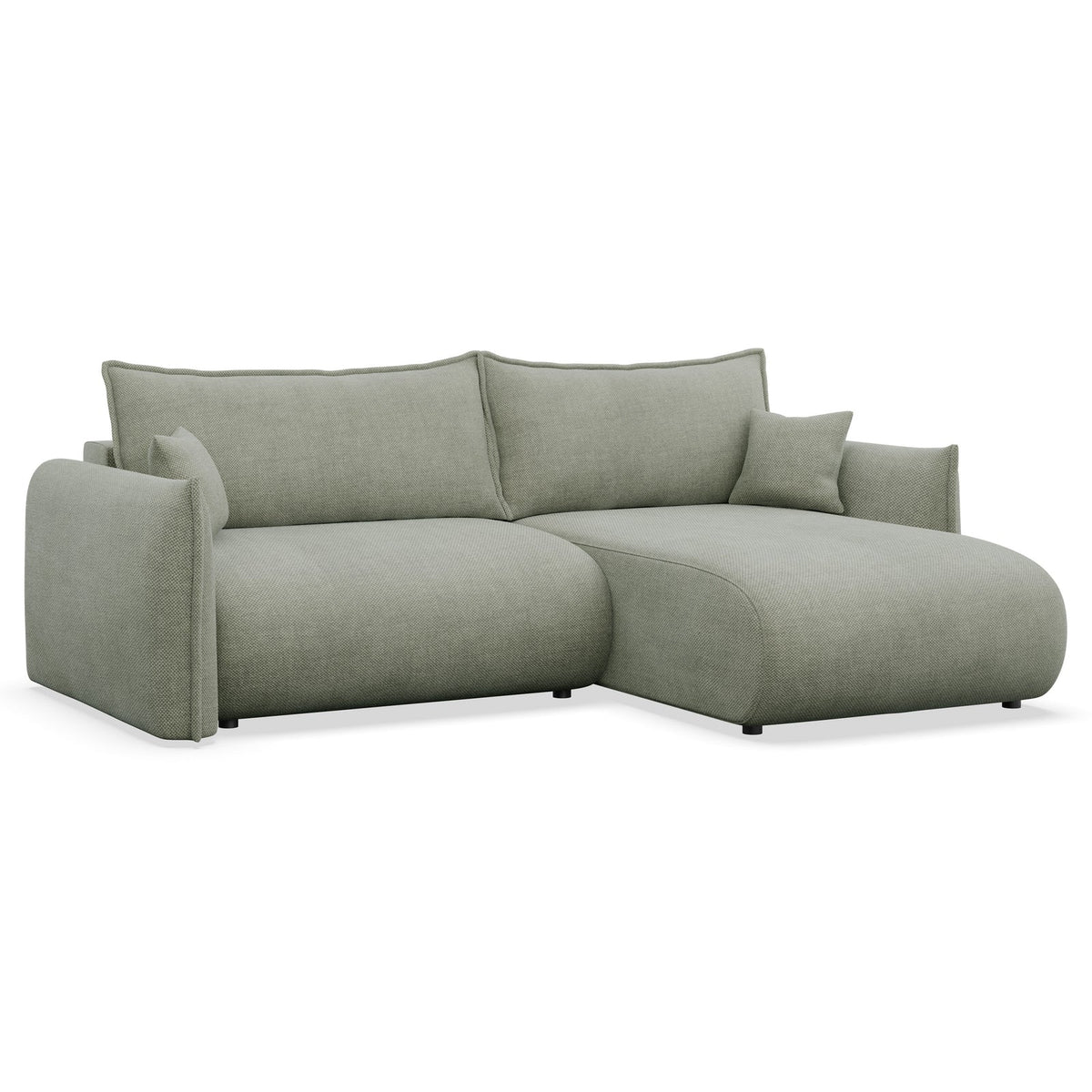 Kampinė sofa-lova CUSHI, šalavijų, dešinė