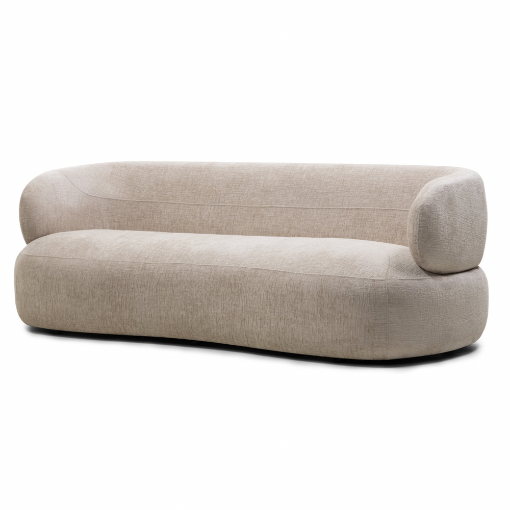 Sofa TIUBO, šviesiai smėlio spalvos