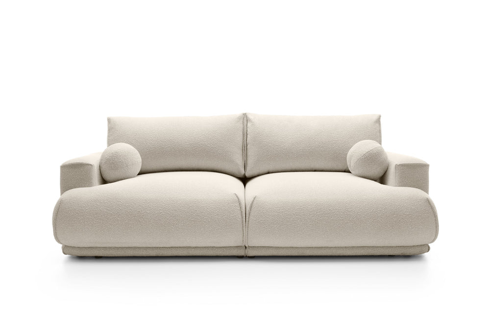 Sofa DELTA su miego funkcija, smėlinė