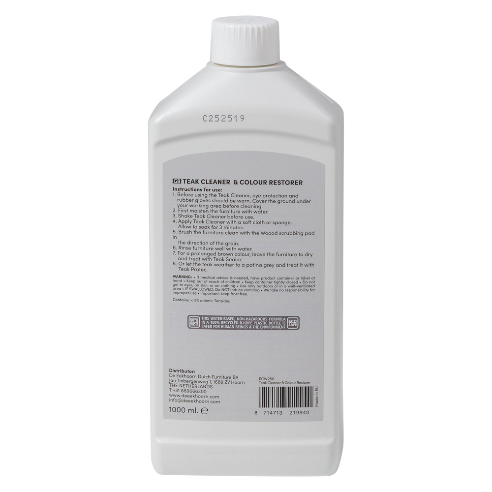 Priežiūros priemonė teak valiklis ir spalvos atkūrimas 1000 ml