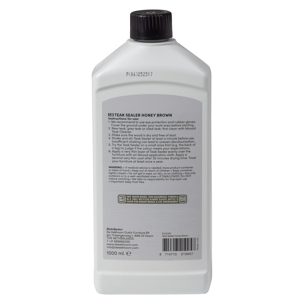 Priežiūros priemonė teak lakas medaus ruda 1000 ml