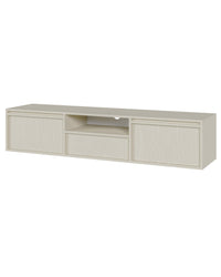 TV staliukas EVO, smėlinė, pakabinamas, 154 cm