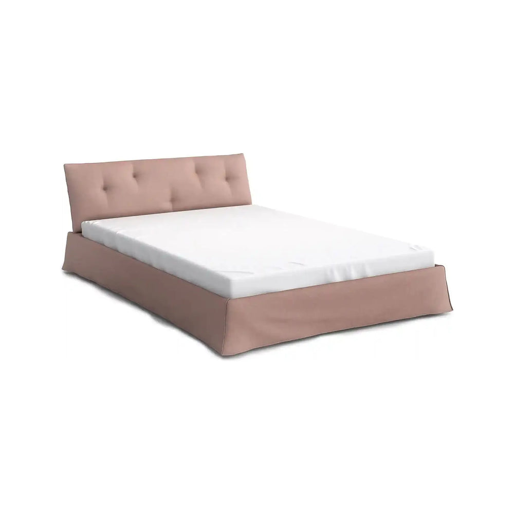 ELVI lova 140x200cm, rožinė spalva