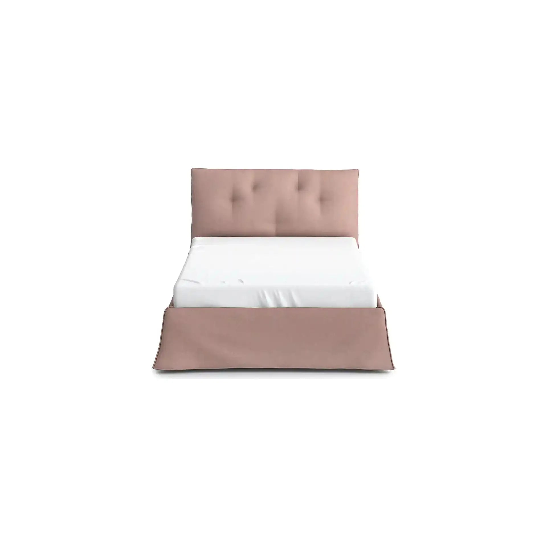 ELVI lova 90x200cm, rožinė spalva