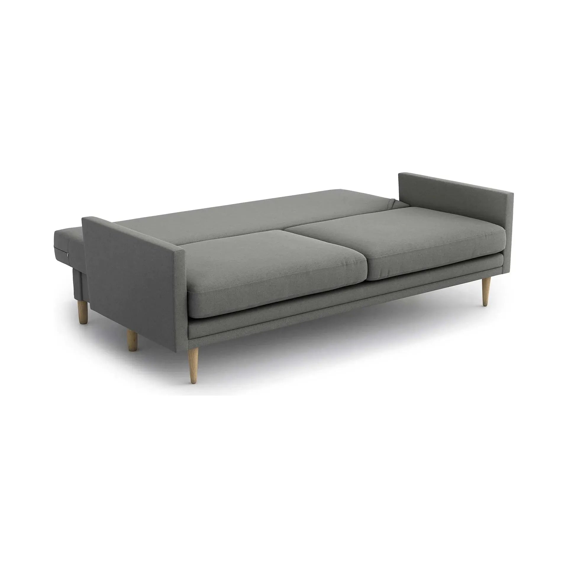 EMILLY 3 vietų sofa lova, pilka spalva