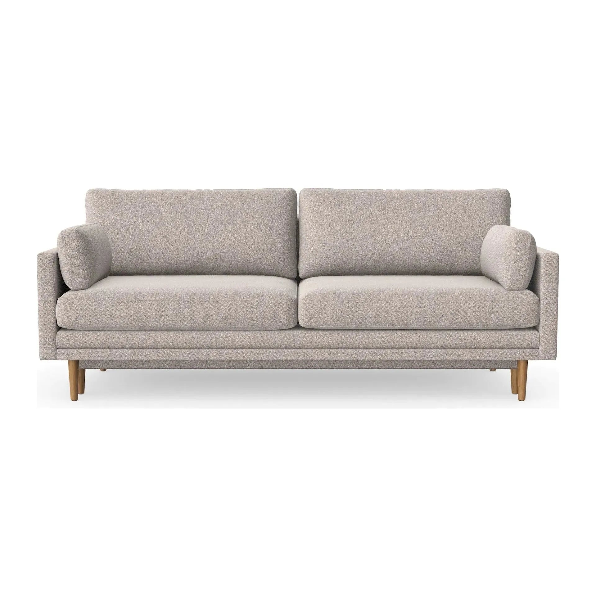 EMILLY 3 vietų sofa lova, šviesiai pilka spalva