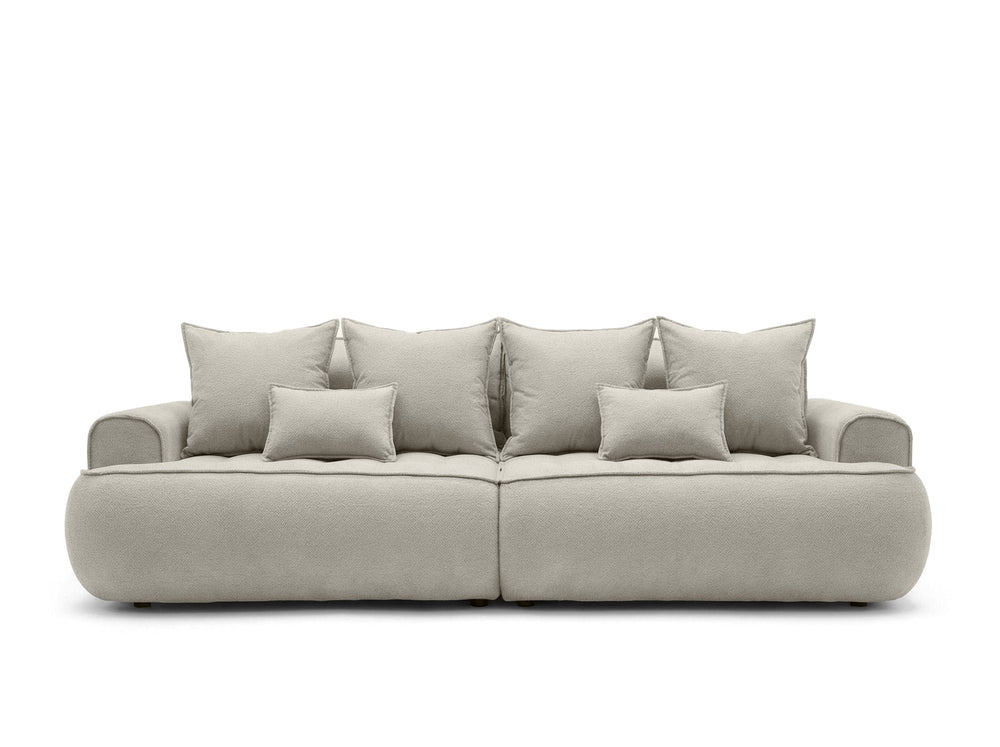 Sofa SAMUEL su miego funkcija, kreminis smėlinis