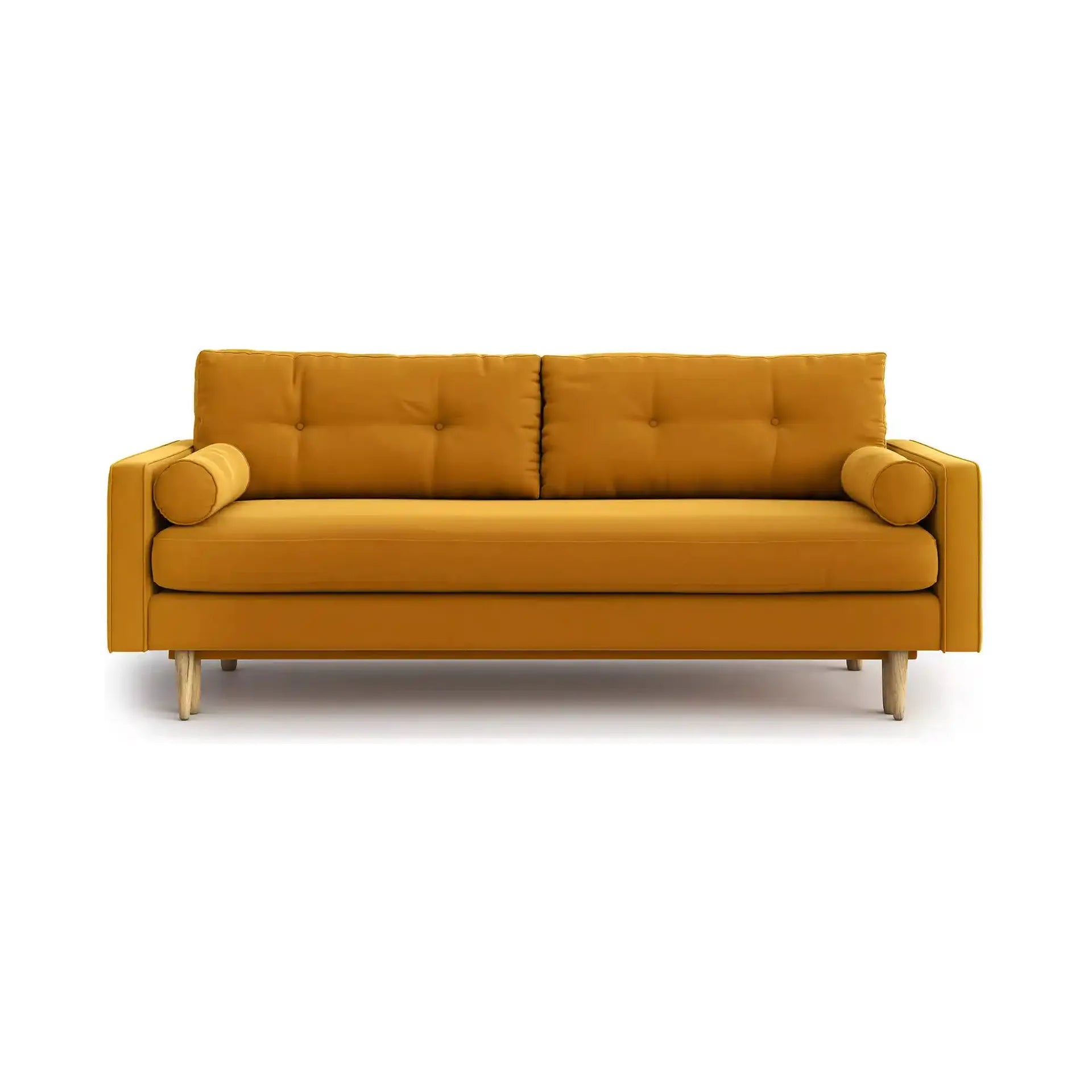 ESME 3 vietų sofa lova, žalia spalva
