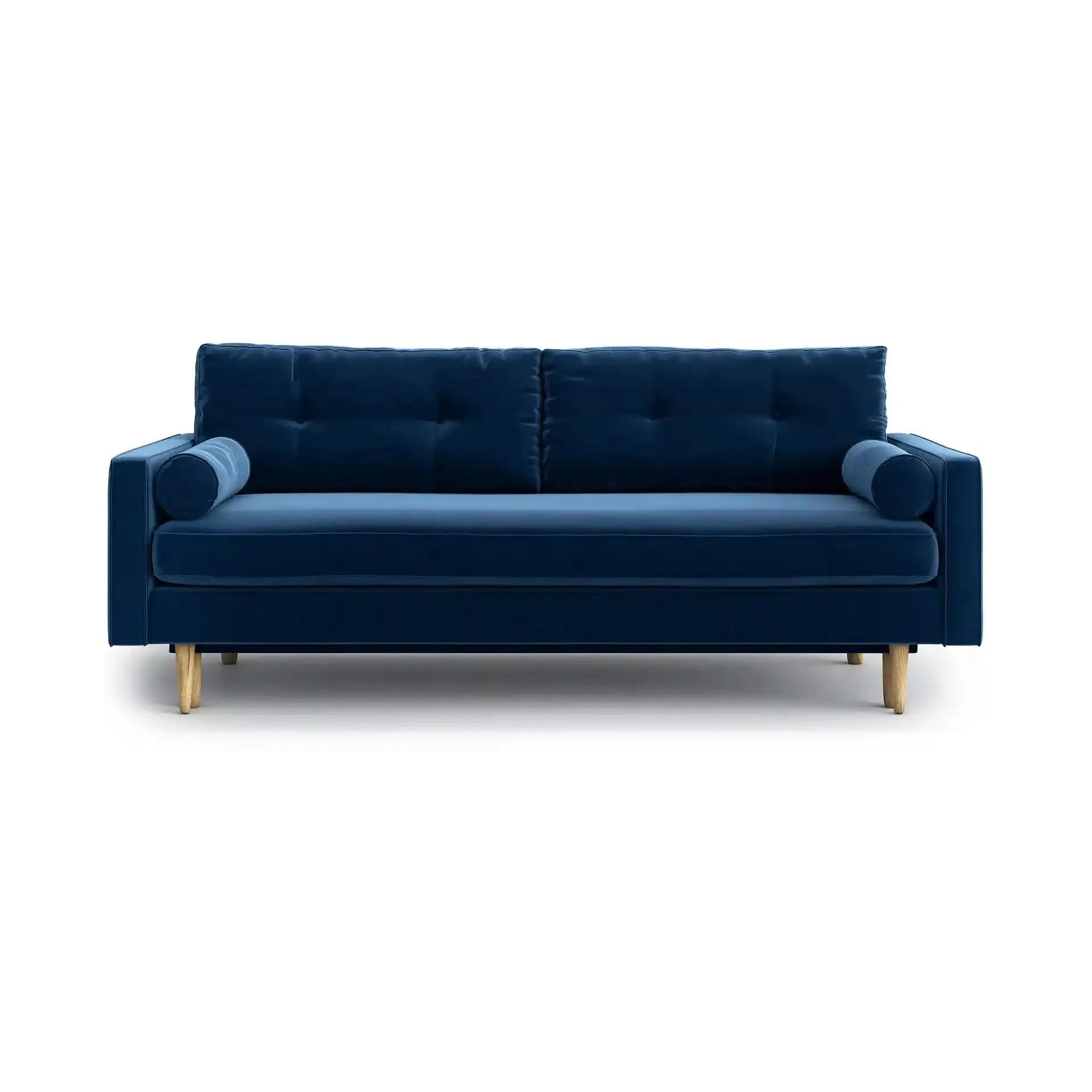 ESME 3 vietų sofa lova, žalia spalva
