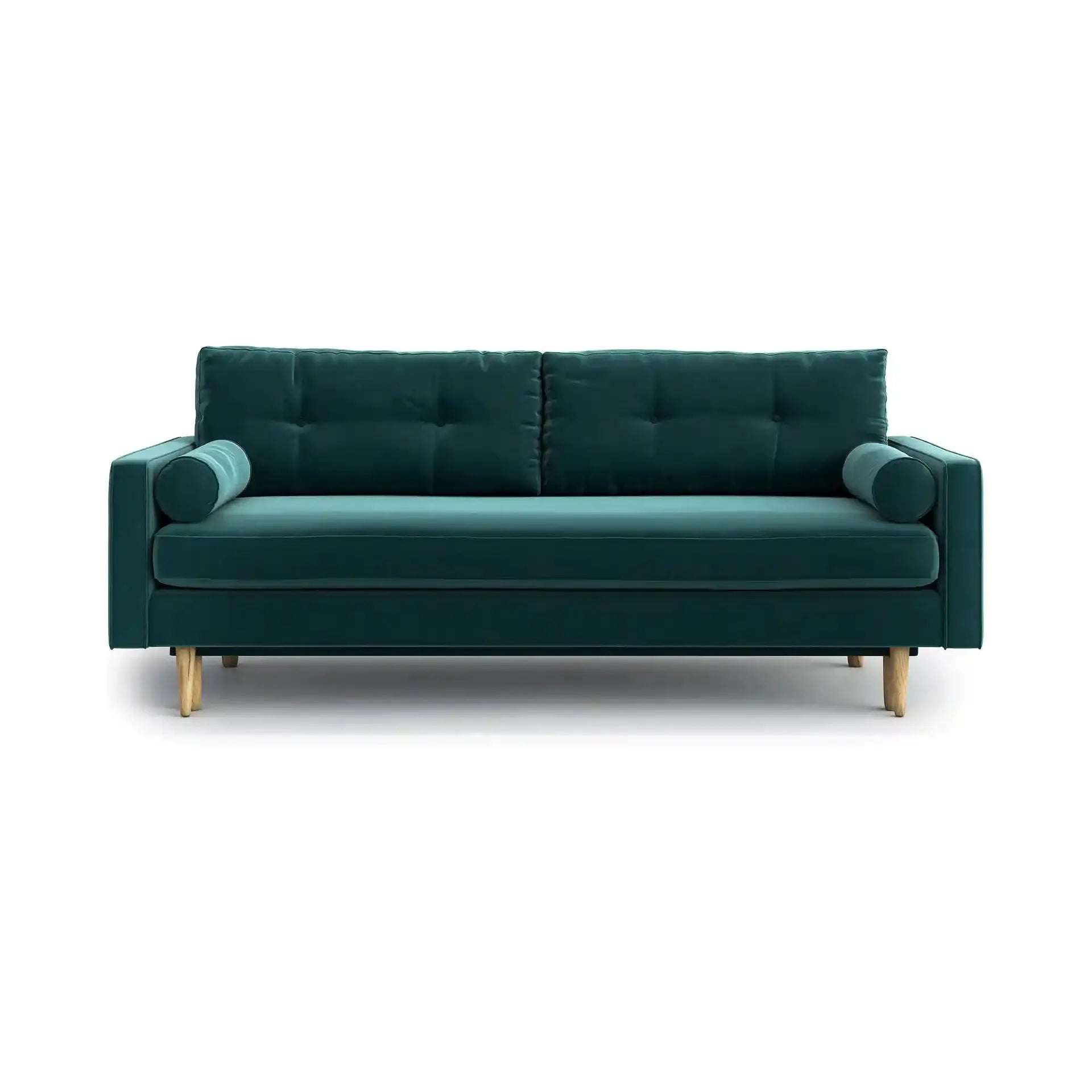 ESME 3 vietų sofa lova, oranžinė spalva