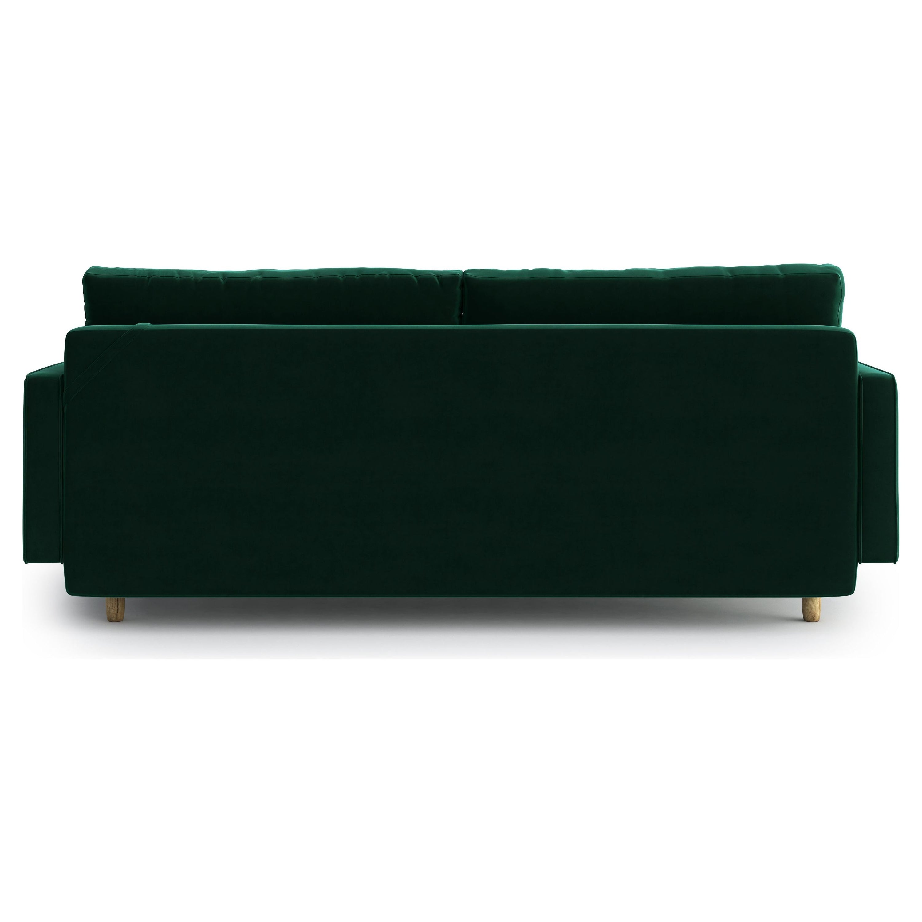 ESME 3 vietų sofa lova, žalia spalva