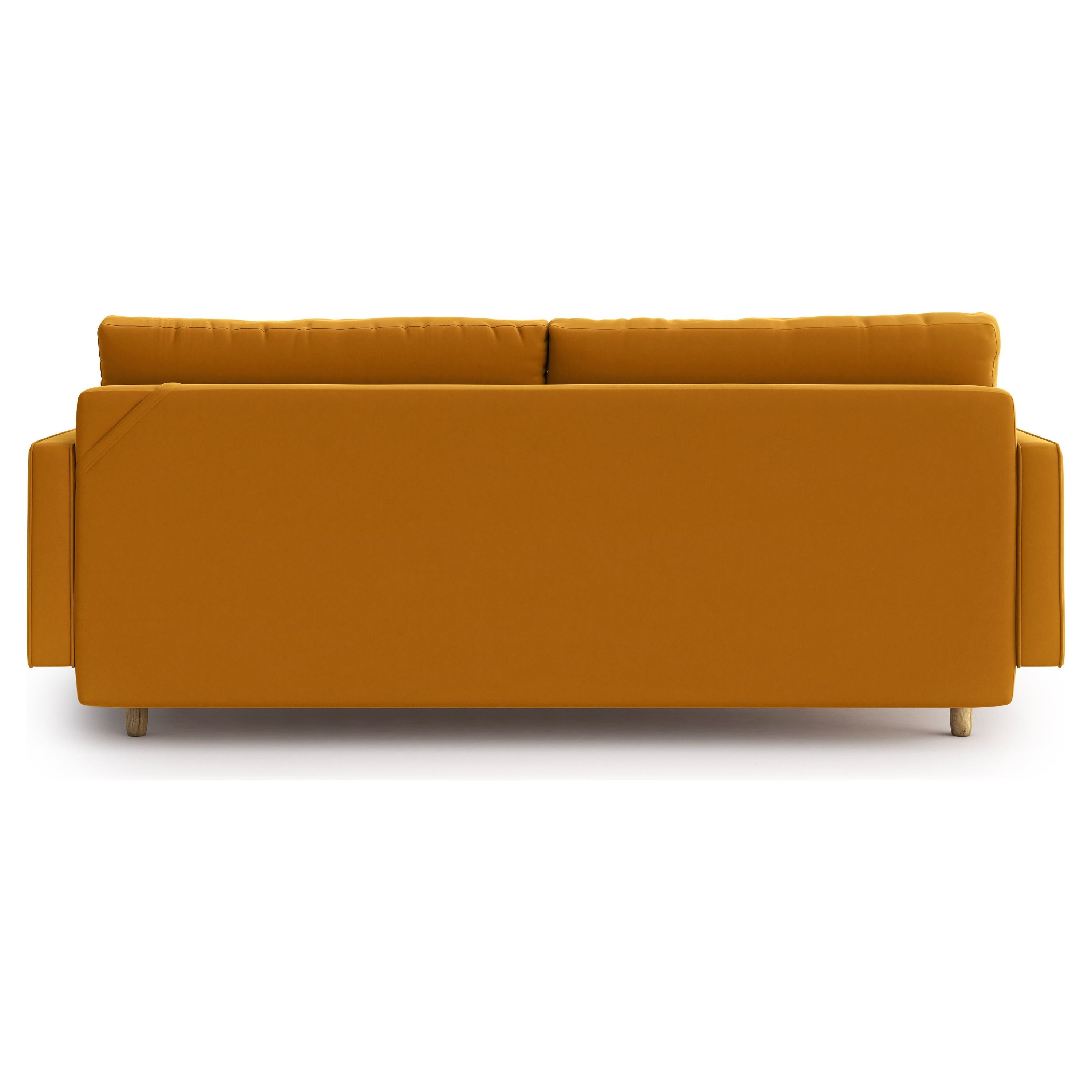 ESME 3 vietų sofa lova, oranžinė spalva