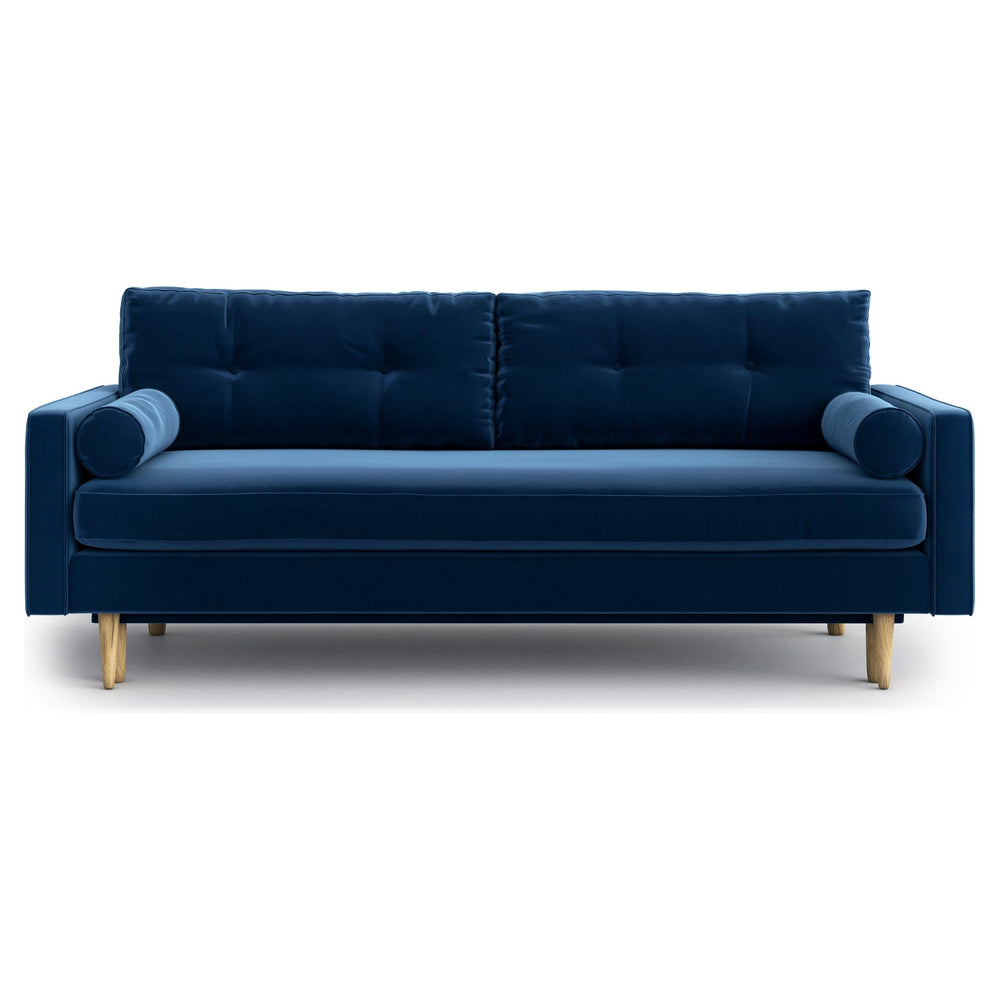 ESME 3 vietų sofa lova, mėlyna spalva