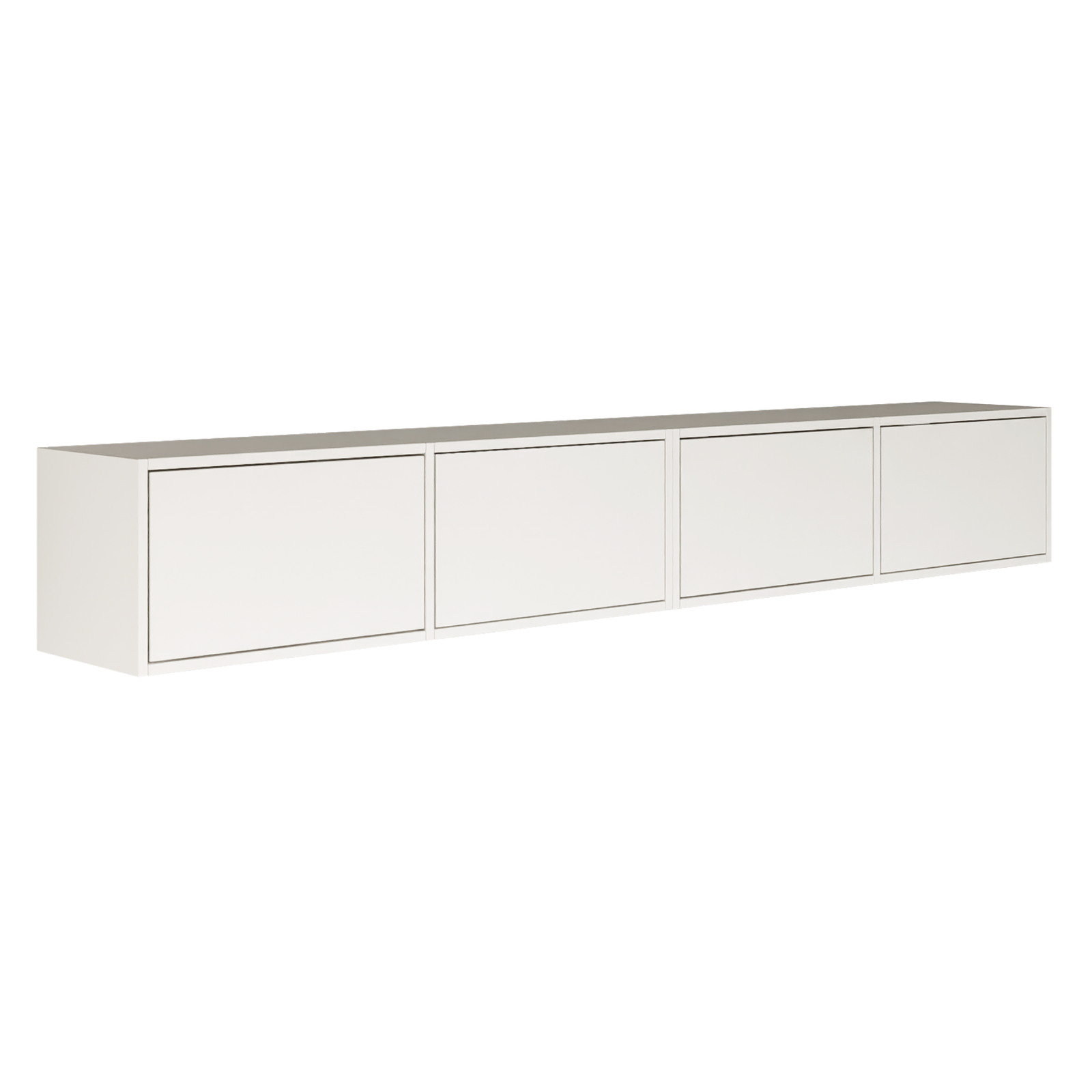 TV staliukas ZARI, baltas, 200 cm