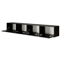 TV staliukas ZARI, juodas, 200 cm