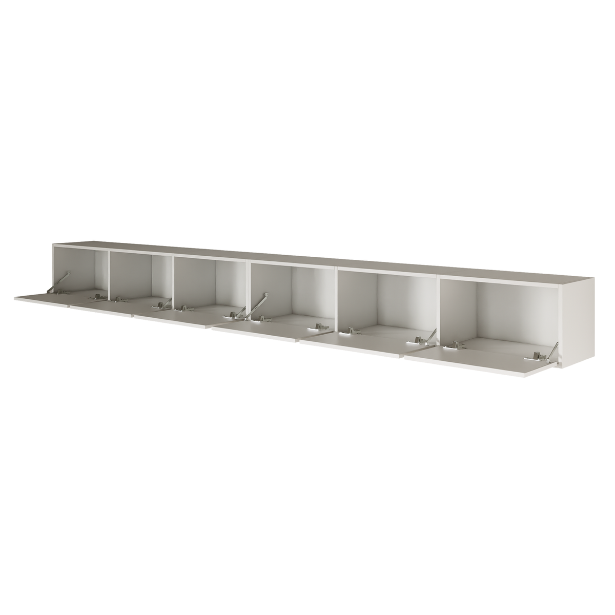 TV staliukas ZARI, baltas, 300 cm