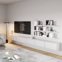 TV staliukas ZARI, baltas, 300 cm