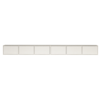 TV staliukas ZARI, baltas, 300 cm
