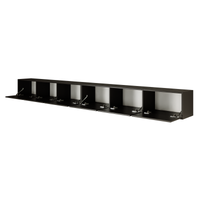 TV staliukas ZARI, juodas, 300 cm