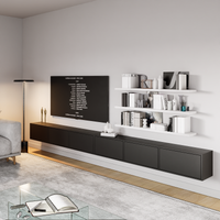 TV staliukas ZARI, juodas, 300 cm