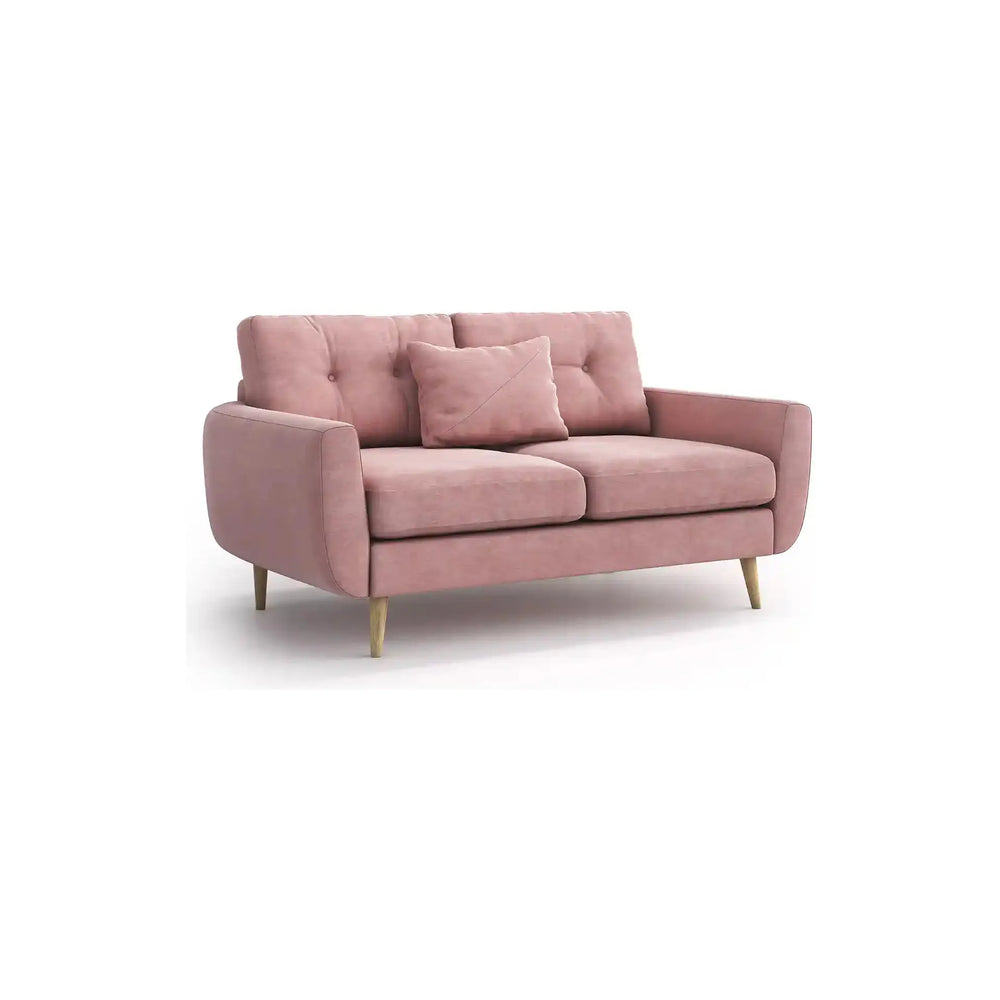 HARRIS 2 vietų sofa, rožinė spalva