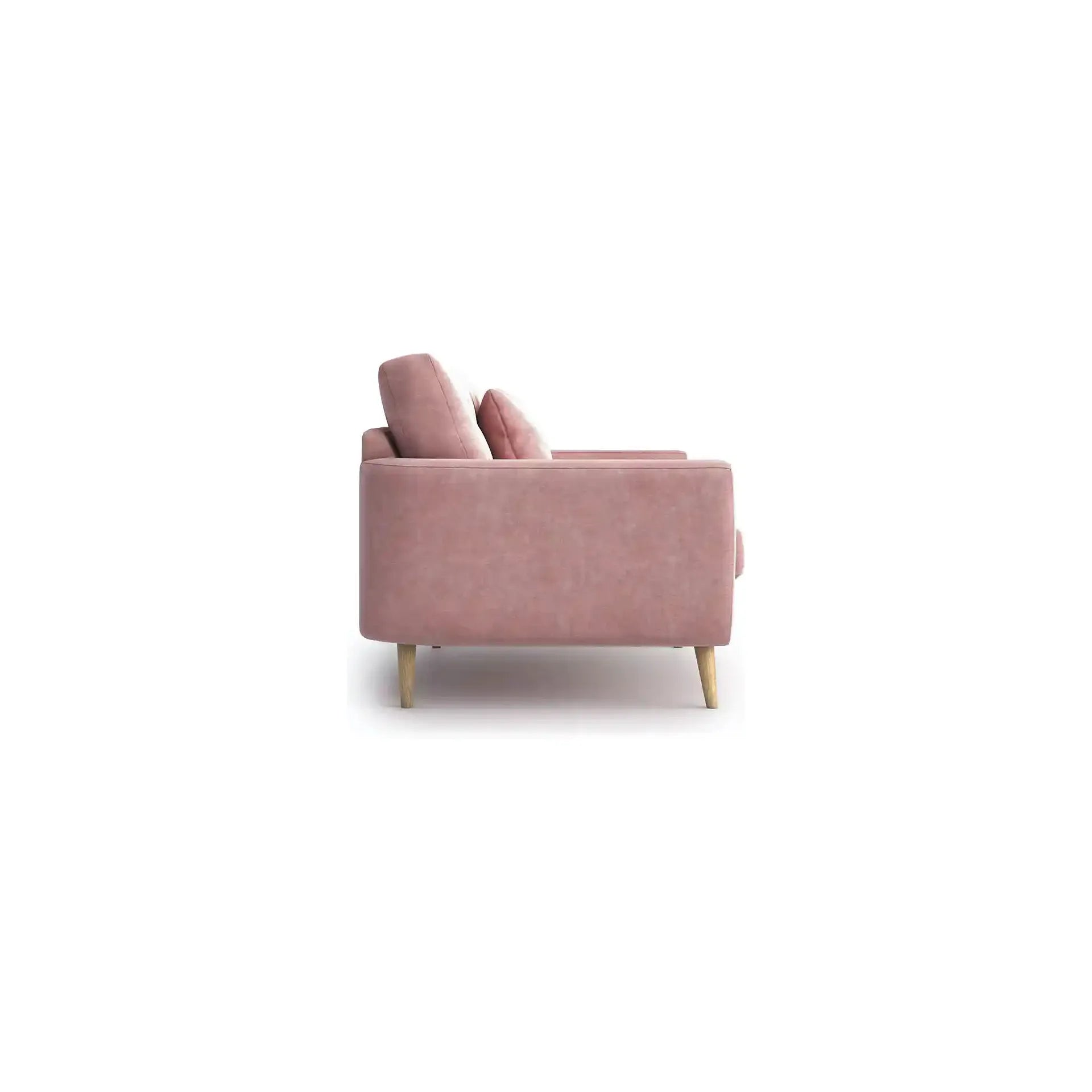 HARRIS 2 vietų sofa, rožinė spalva