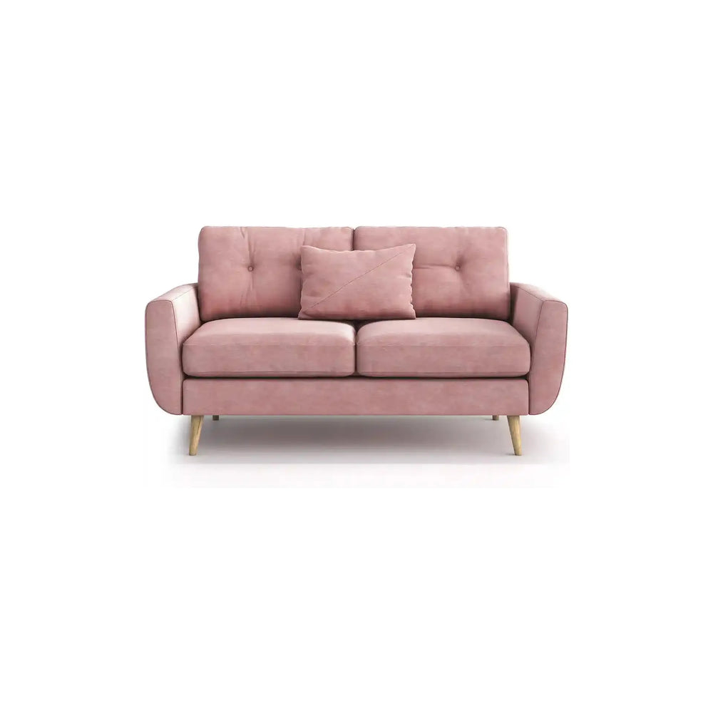 HARRIS 2 vietų sofa, rožinė spalva