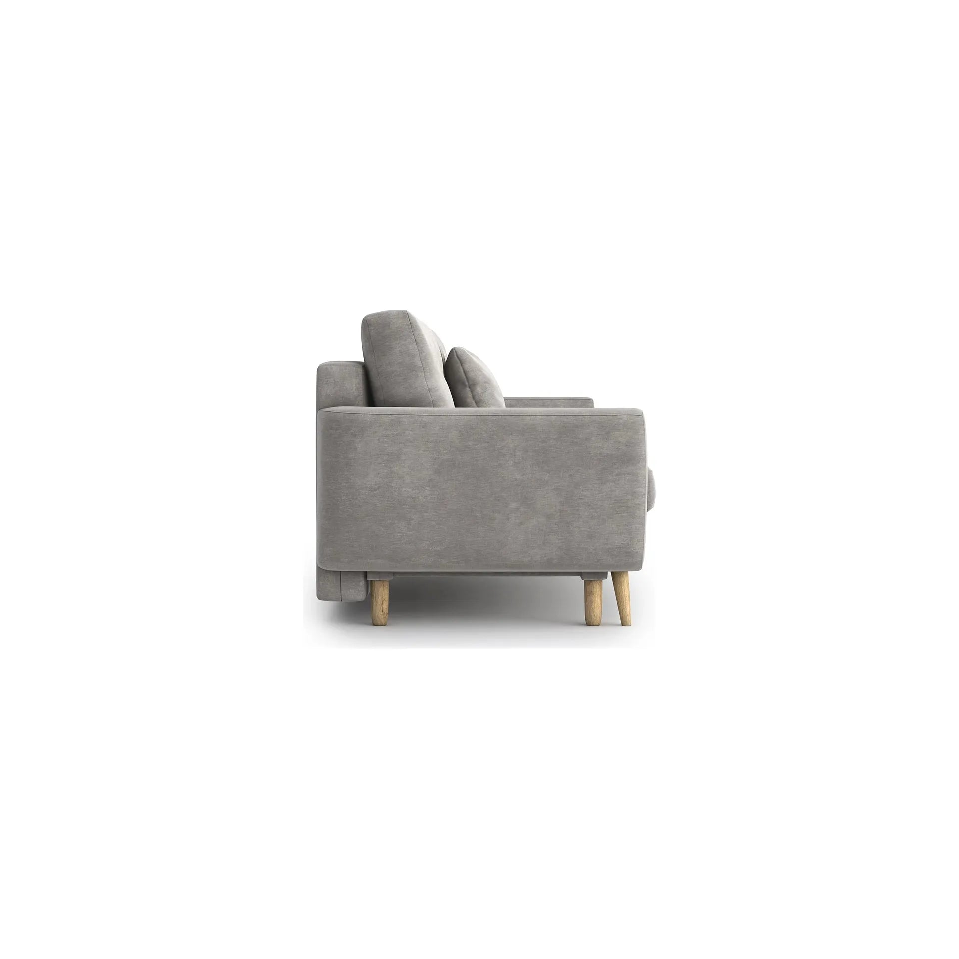 HARRIS 3 vietų sofa lova, pilka spalva