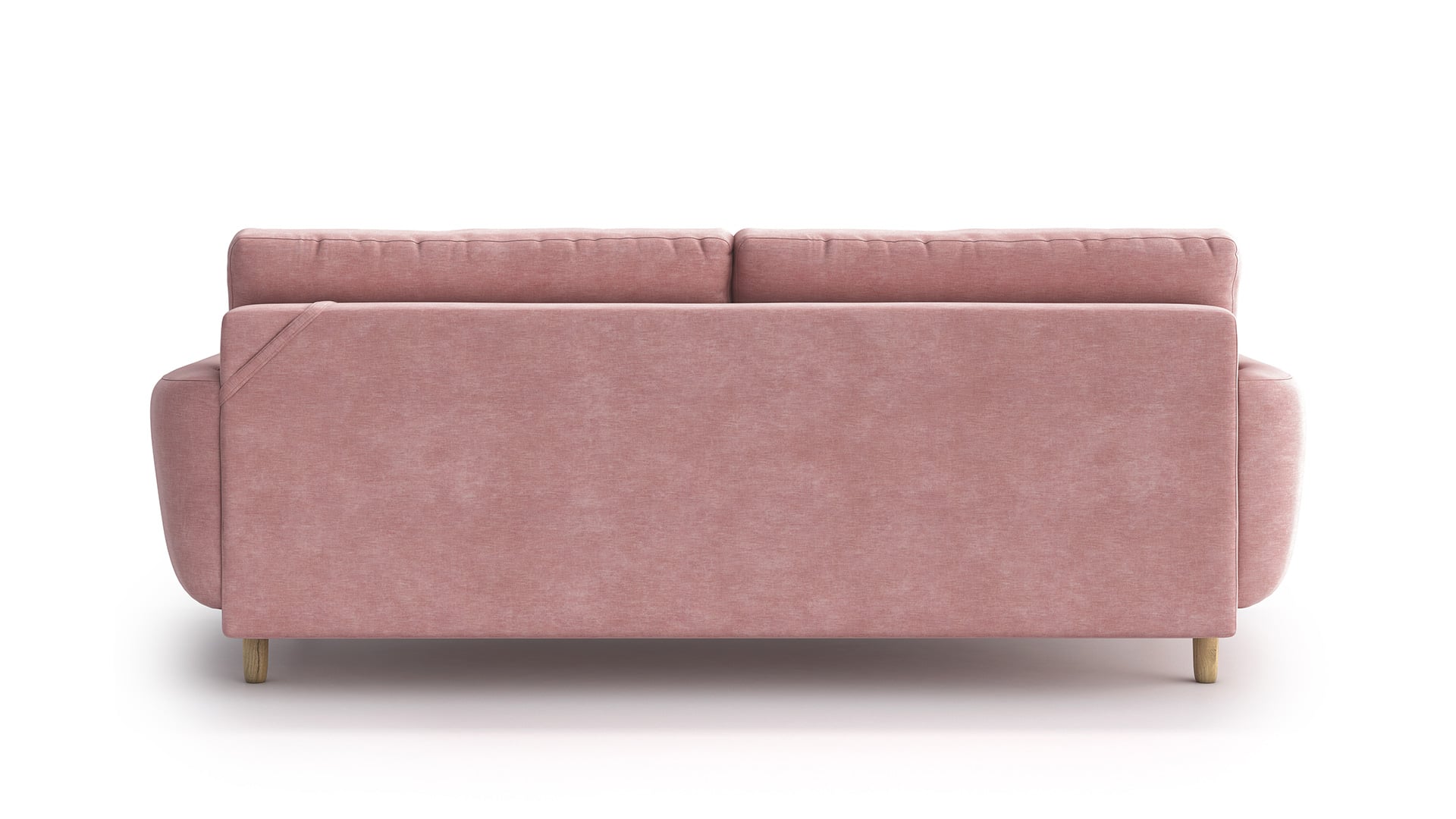 Sofa-lova HAILEY, Dusty Pink šenilis