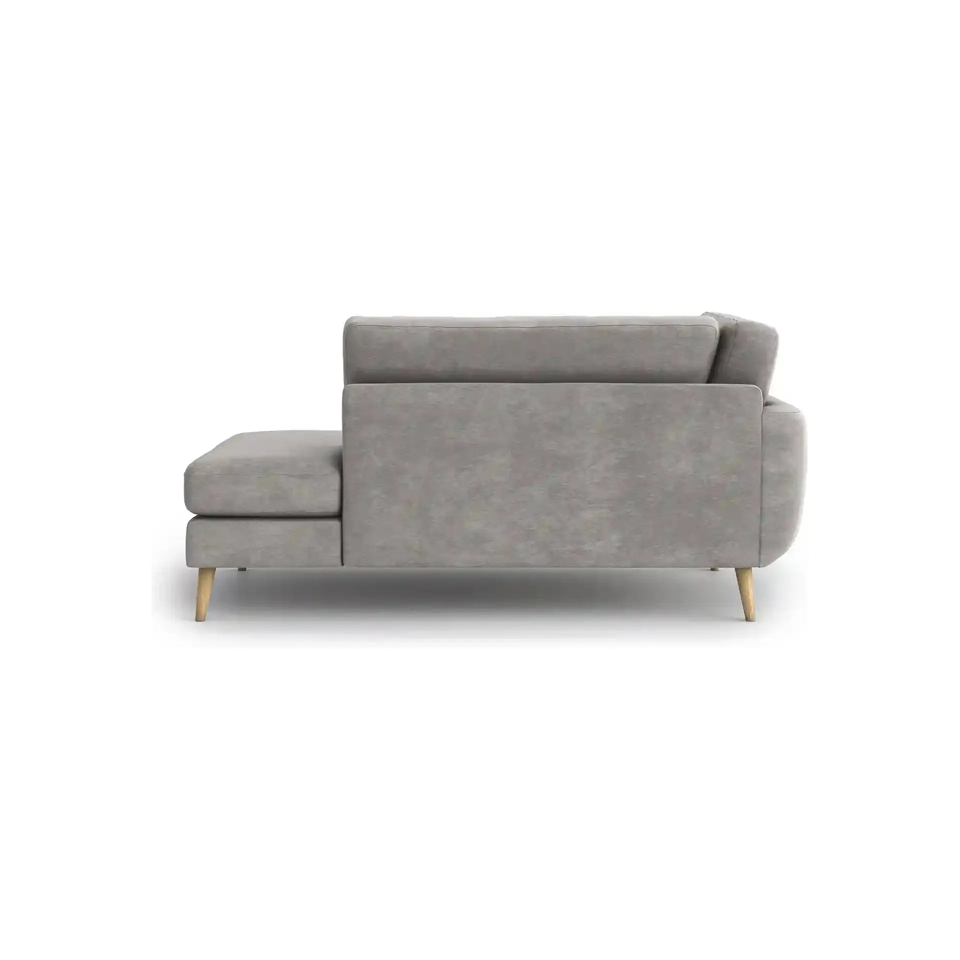 HARRIS 2 vietų sofa, kairė pusė, pilka spalva