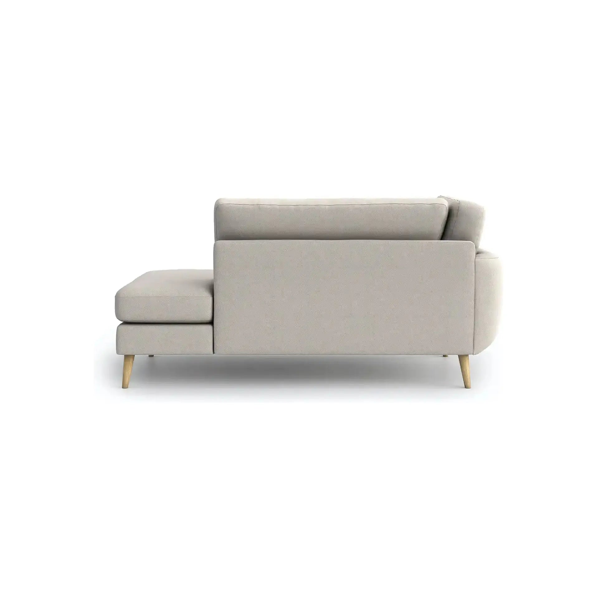 HARRIS 2 vietų sofa, kairė pusė, kreminė spalva