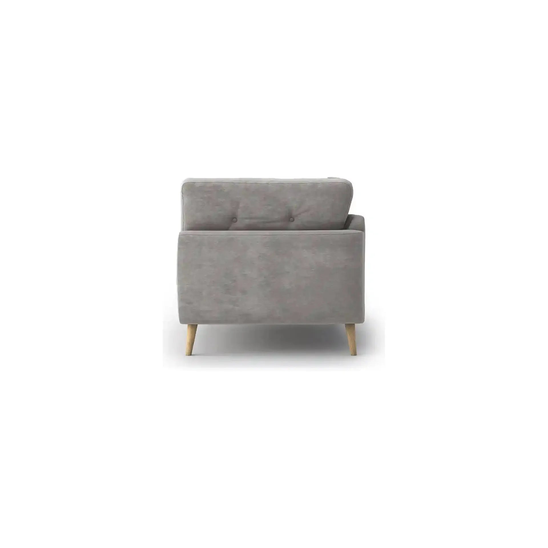 HARRIS 2 vietų sofa, dešinė pusė, pilka spalva