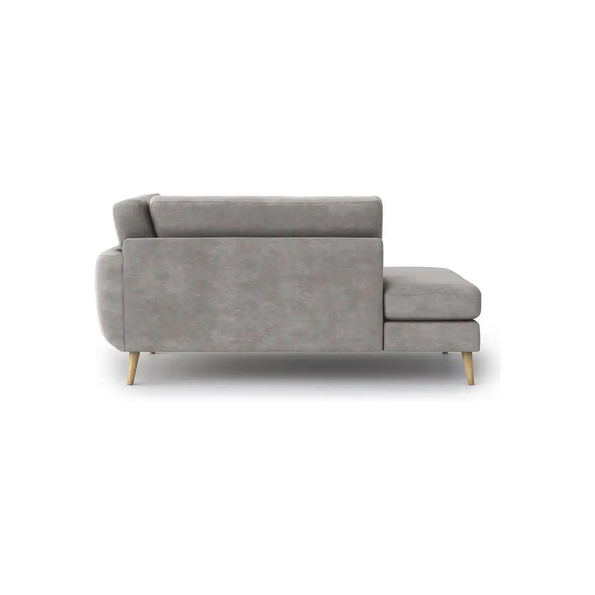 HARRIS 2 vietų sofa, dešinė pusė, pilka spalva