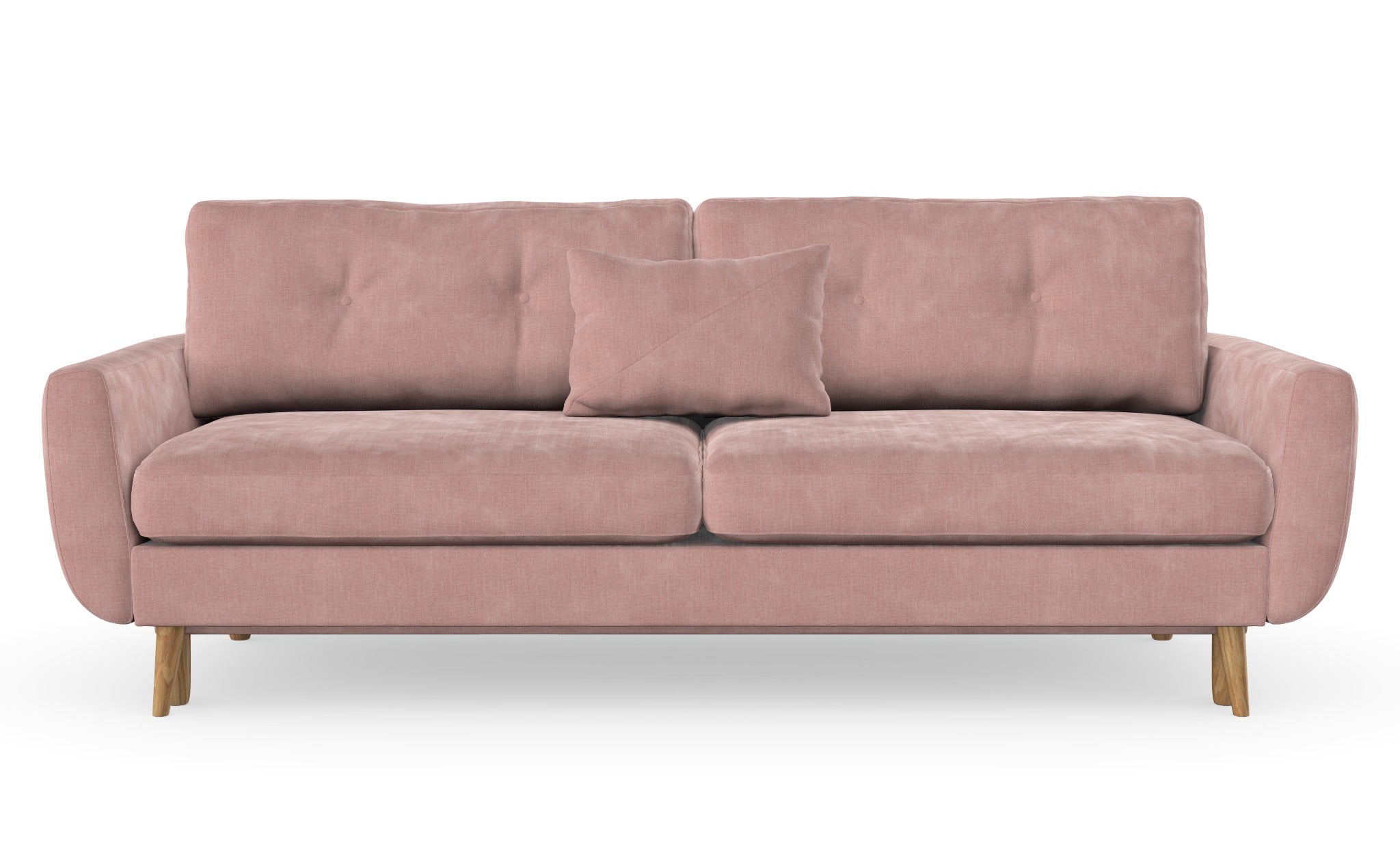 Sofa-lova HAILEY, Dusty Pink šenilis