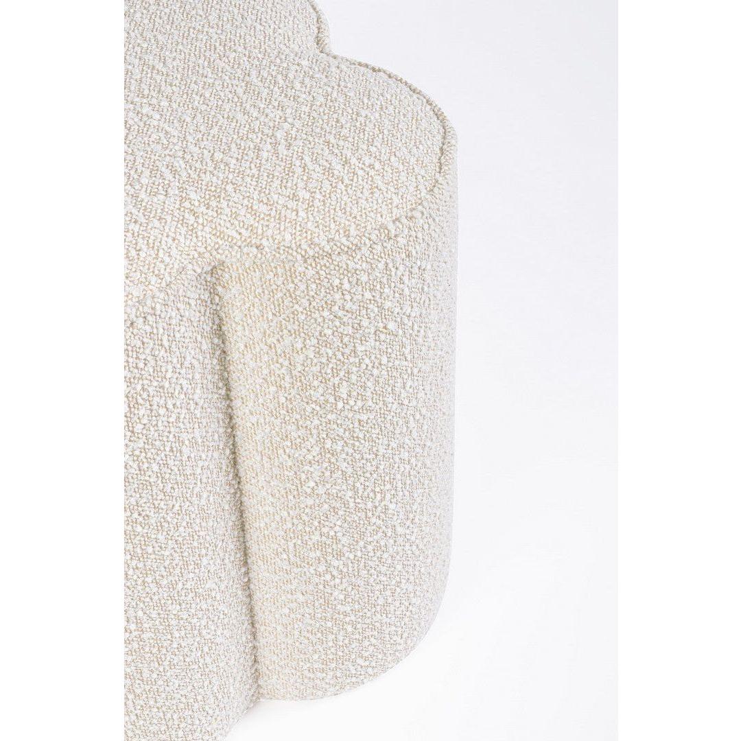 Pufas OINTA, balta spalva