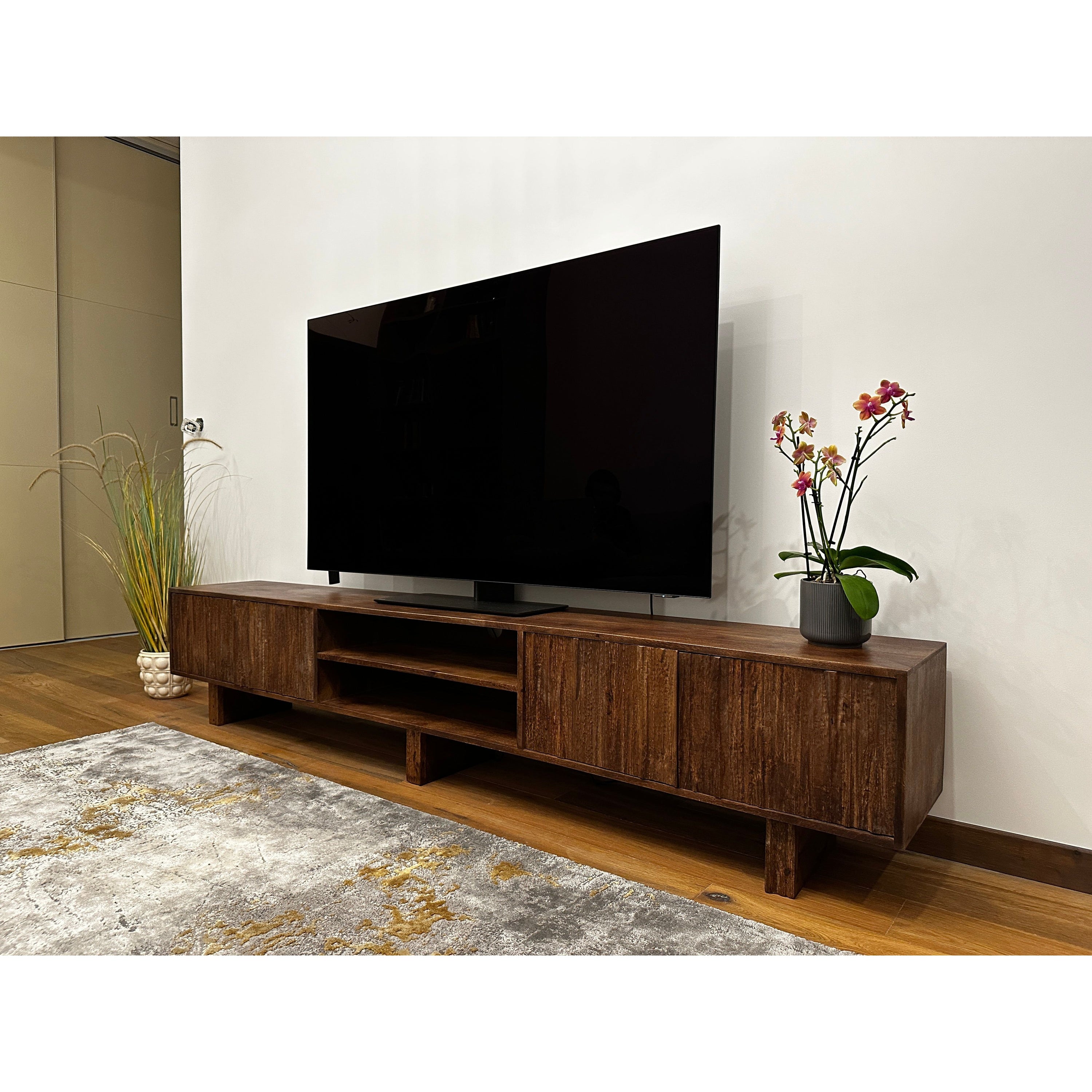 LAVISH TV staliukas, mango mediena