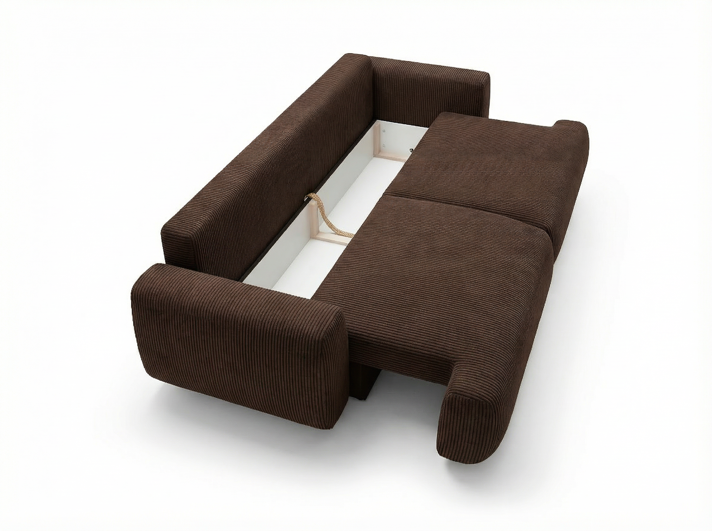 Sofa-lova PAULINA, ruda