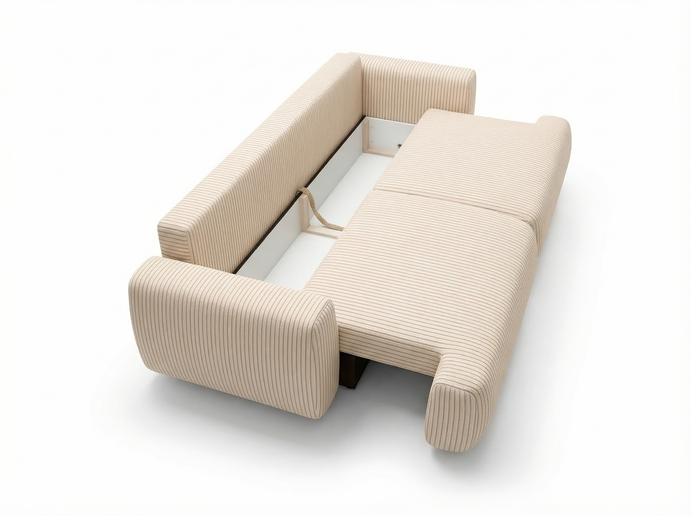 Sofa-lova PAULINA, kreminė