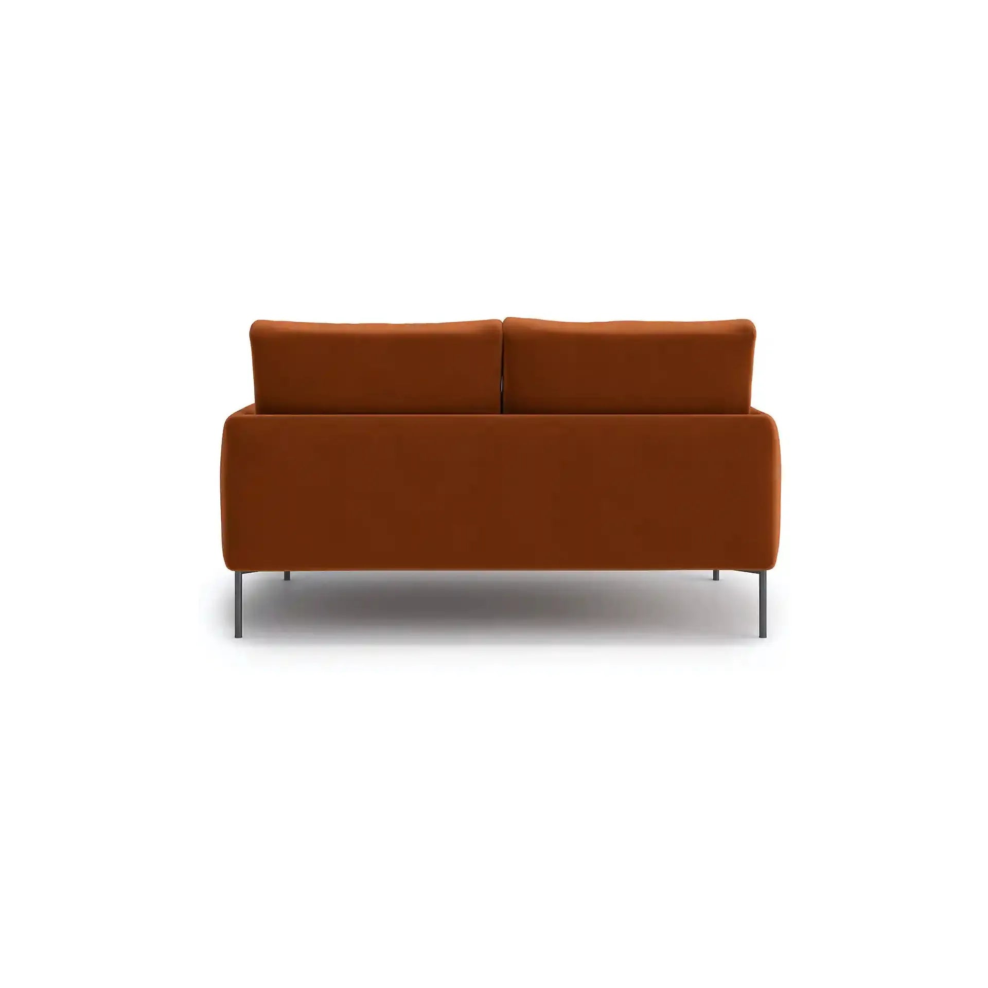 INES 2 vietų sofa, konjako spalva