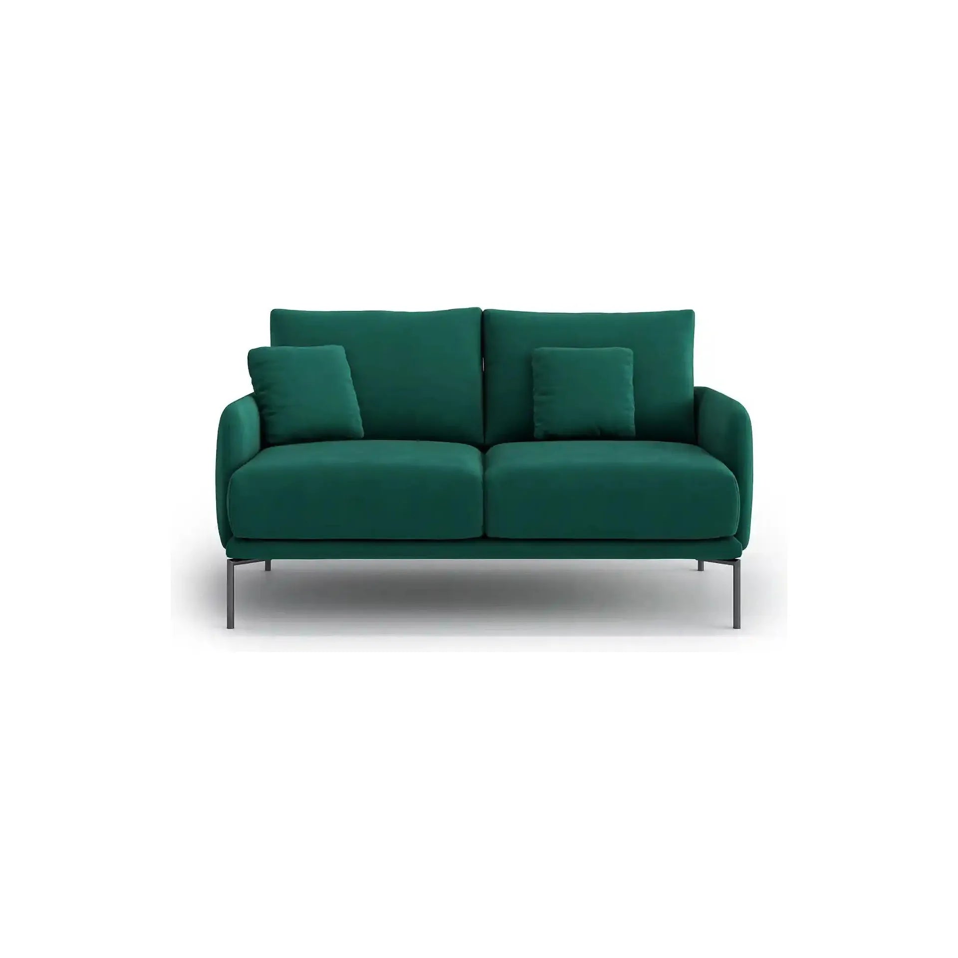 INES 2 vietų sofa, konjako spalva