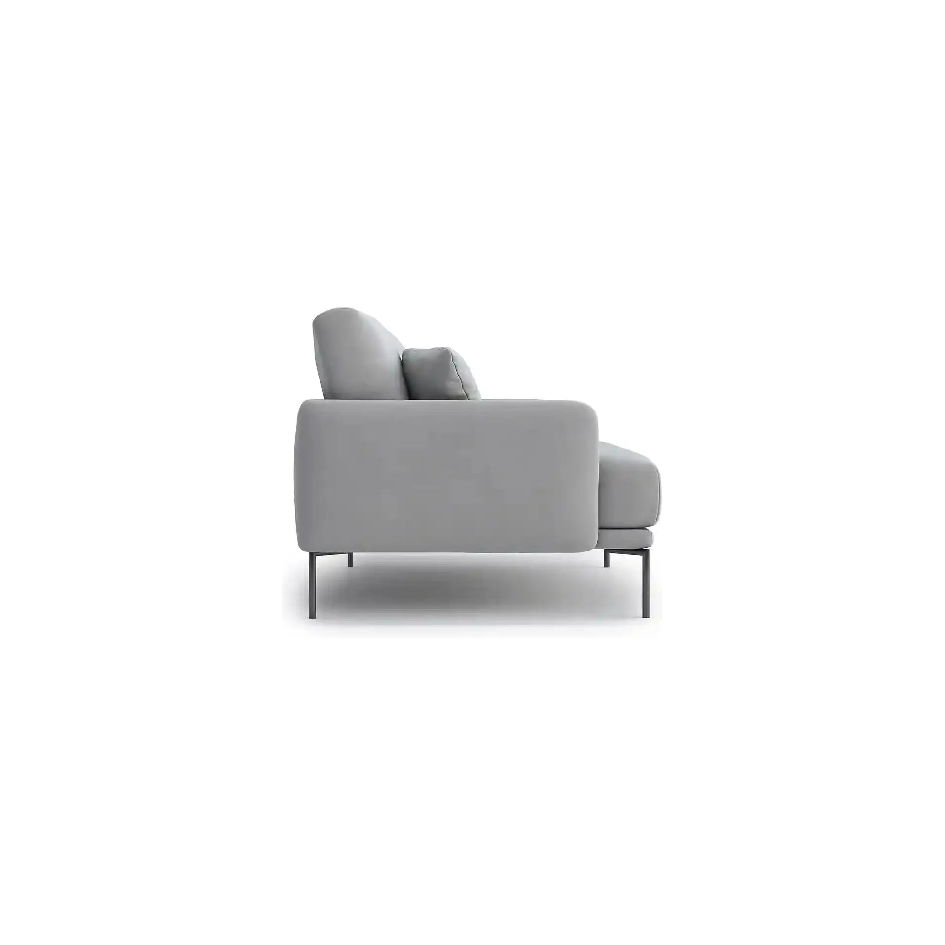 INES 2 vietų sofa, pilka spalva