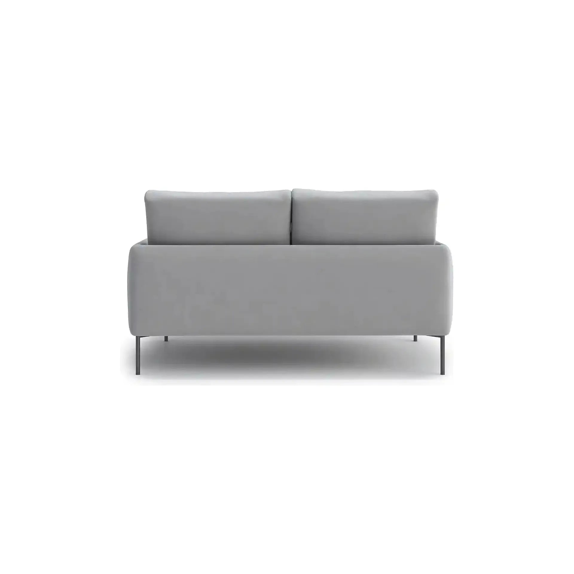 INES 2 vietų sofa, pilka spalva