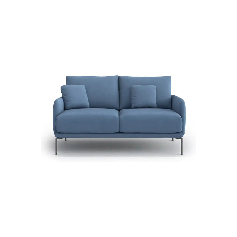 INES 2 vietų sofa, šviesiai mėlyna spalva