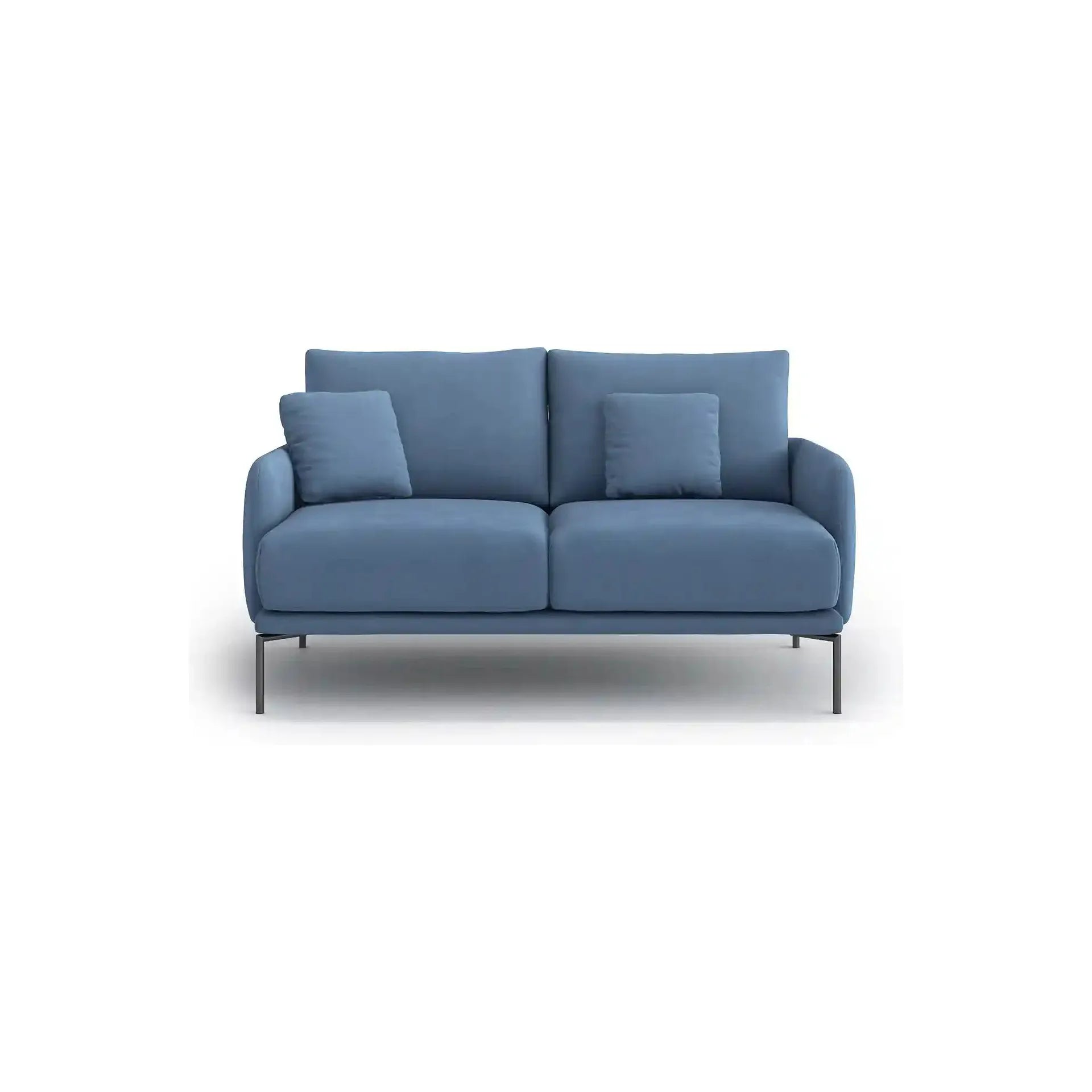 INES 2 vietų sofa, šviesiai mėlyna spalva