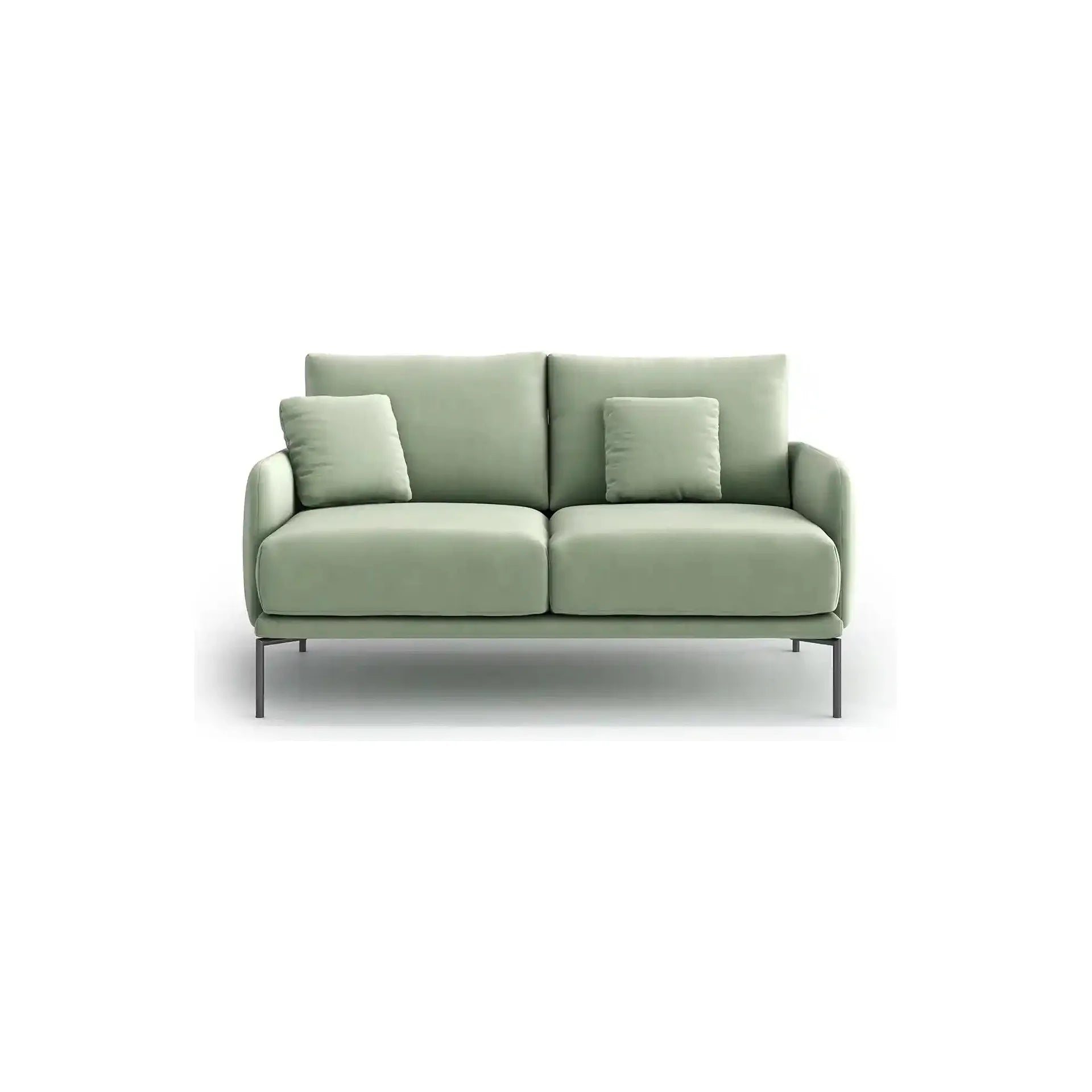 INES 2 vietų sofa, pilka spalva