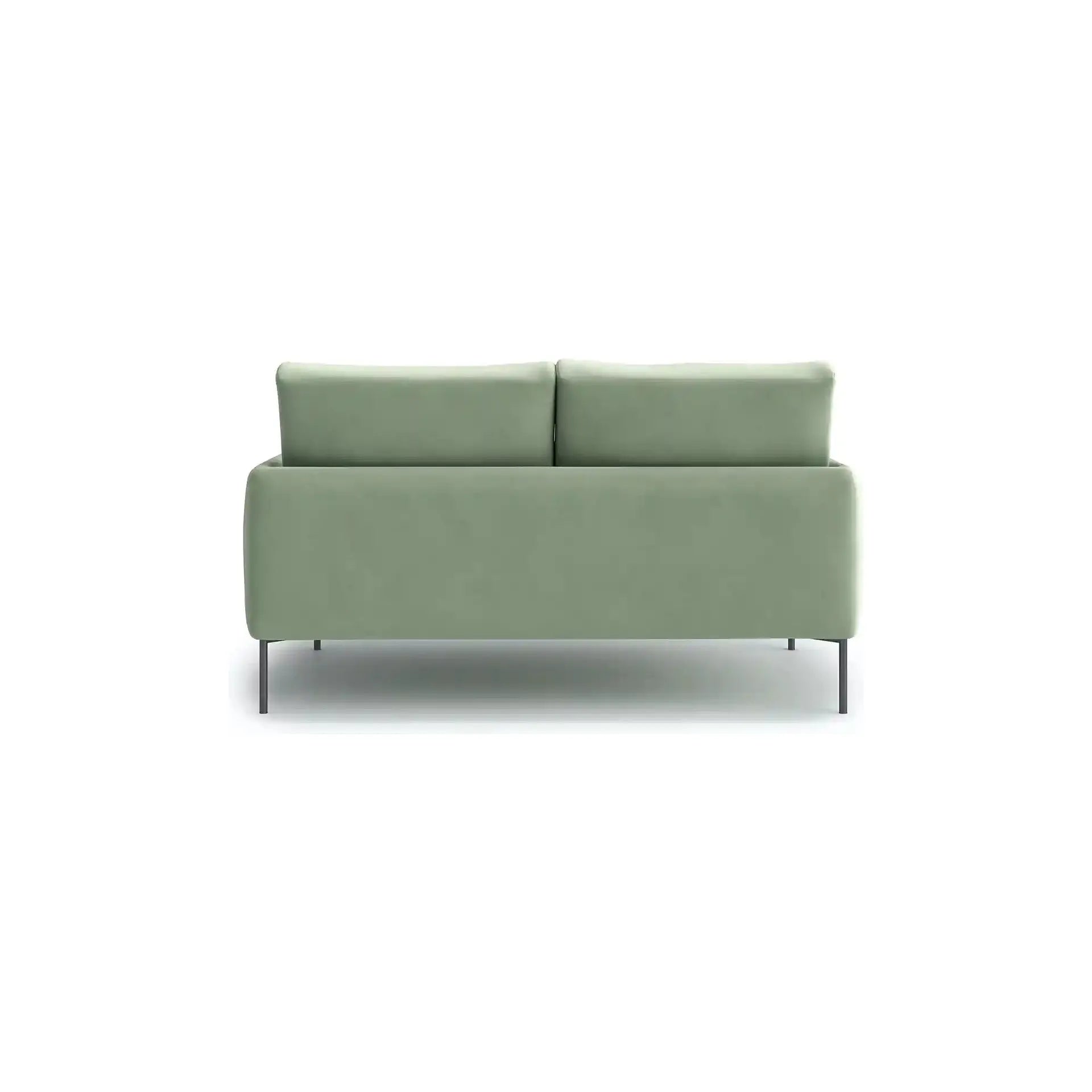 INES 2 vietų sofa, pistacijų žalia spalva