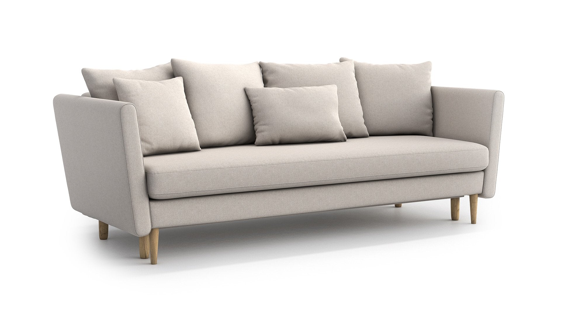 Sofa bed JONES, Shell bouclé