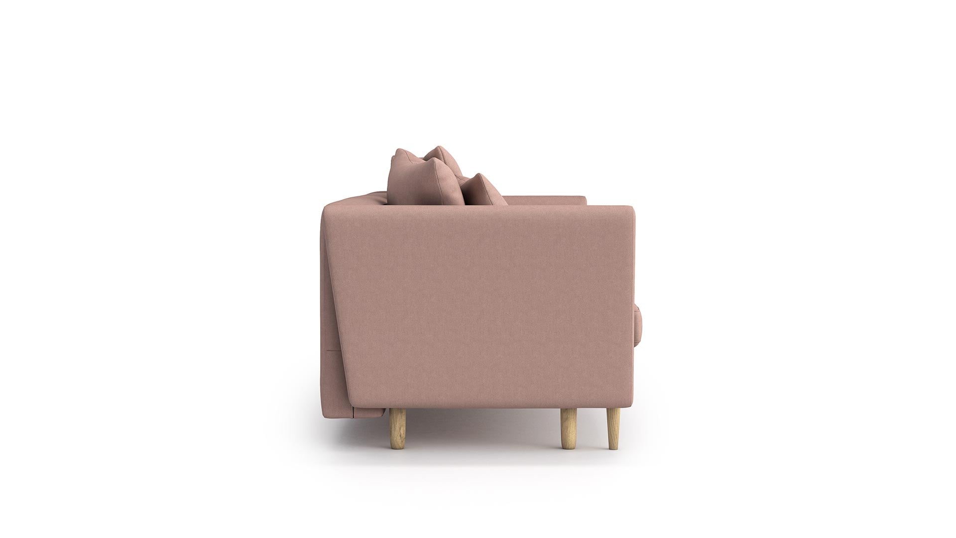 Sofa-lova JONES, Marshmallow audinys