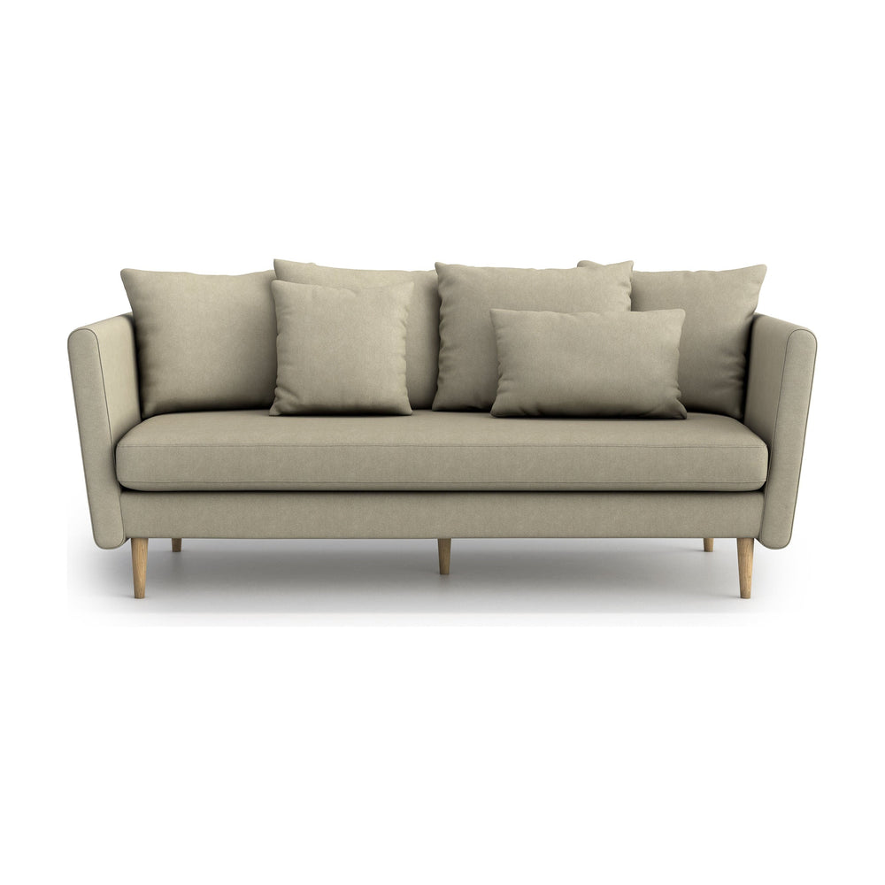 JOLEEN 3 vietų sofa lova, toffee spalva