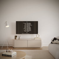 TV staliukas LUVIO, kašmyro, 140 cm